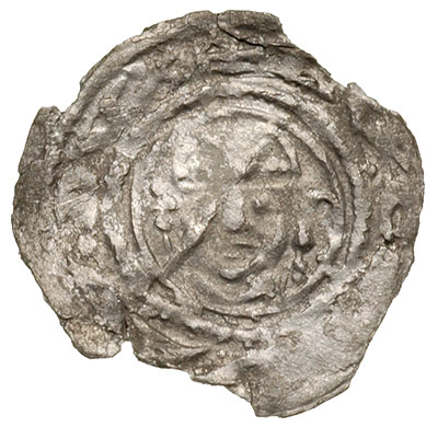 denar, Kamień Pomorski, Aw: Głowa św. Jana, napi