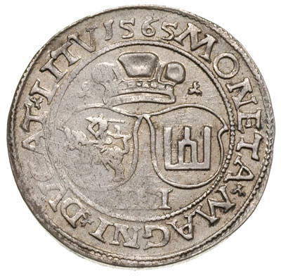 czworak 1565, Wilno, Ivanauskas 10SA1-1, piękny, bez większych wytarć, ale lekko niedobity z dużym lustrem menniczym