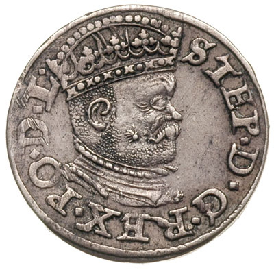 trojak 1586, Ryga, Iger.86.2.d (R), (podobny), G