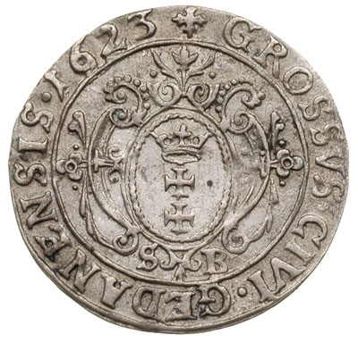 grosz 1623, Gdańsk, ładny