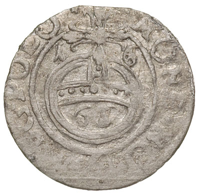 półtorak 1661, Lwów, na awersie litery GBA, H-Cz. 10343 (R8), ekstremalnie rzadki
