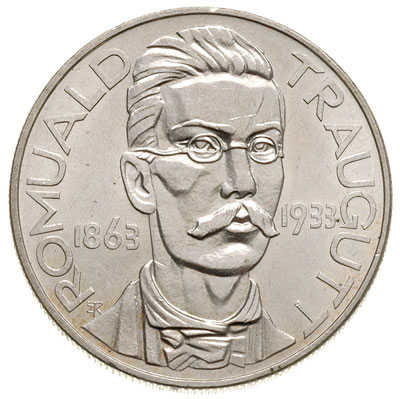 10 złotych 1933, Romuald Traugutt, Parchimowicz 122, piękne