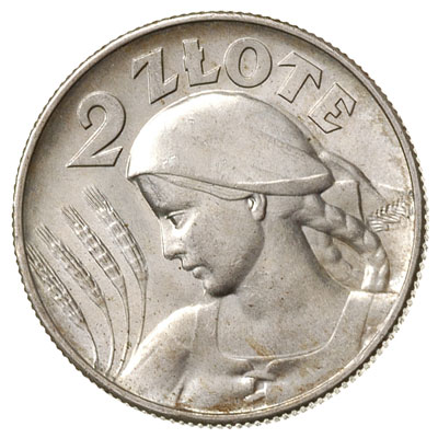 2 złote 1925, Londyn, kropka po dacie, Parchimow