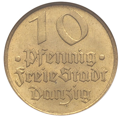 10 fenigów 1932, Berlin, Dorsz, Parchimowicz 58,