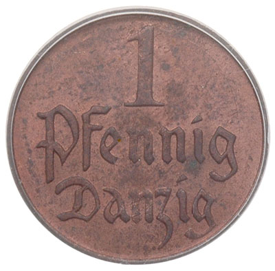 1 fenig 1923, Berlin, Parchimowicz 53a, moneta w