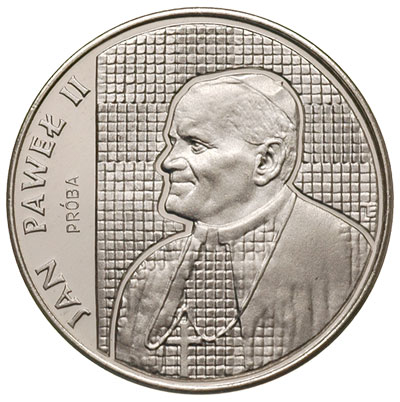 5.000 złotych 1989, Warszawa, Jan Paweł II, próba niklowa, Parchimowicz P515