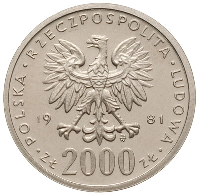 2 000 złotych 1981, Warszawa, Bolesław II Śmiały