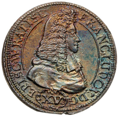 XV krajcarów 1694, Nysa, F.u.S 2740, ładne, wiel