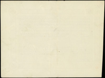 Sosnowice, Bank Handlowy w Warszawie oddział w Sosnowicach, kwit na 50 kopiejek z 3.08.1914 wydany Towarzystwu Akcyjnemu \Poręba, blankiet bez lewego grzbietu