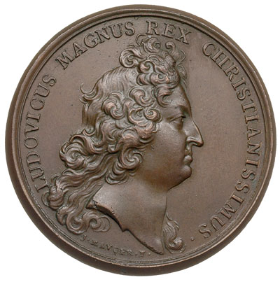 Jan III Sobieski -medal sygn I. MAVGER. F. wybit