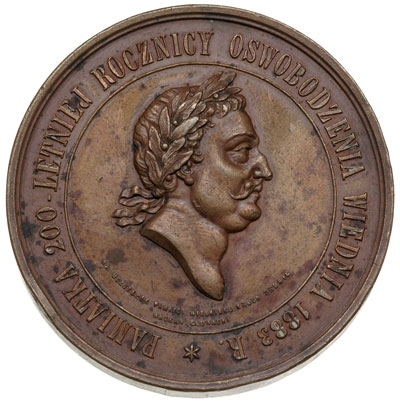 medal autorstwa W. Głowackiego na 200-lecie Odsi