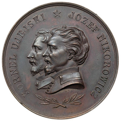Kornel Ujejski i Józef Nikorowicz -medal wybity 