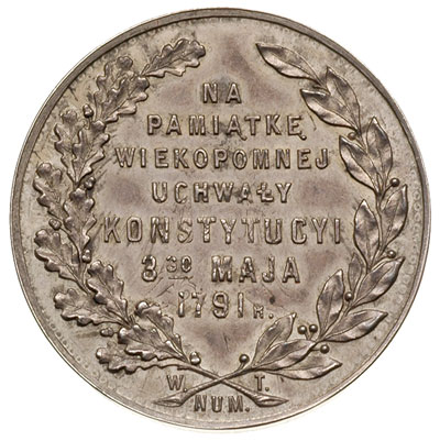 medal -125-lecie Konstytucji 3 Maja Warszawa 191