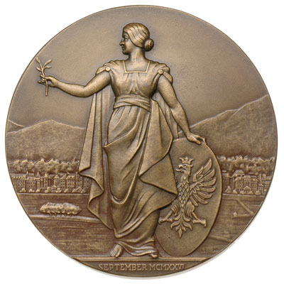 medal Mennicy Warszawskiej sygnowany J AUMILLER 