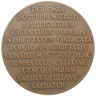 medal Mennicy Warszawskiej sygnowany J AUMILLER 