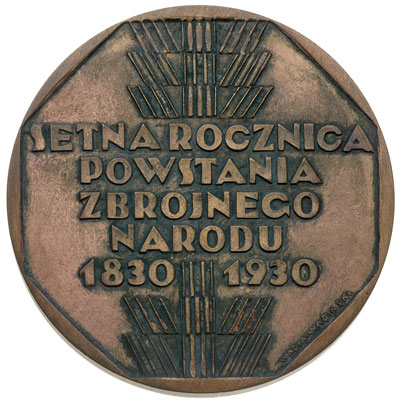 Setna Rocznica Powstania Listopadowego -medal pr