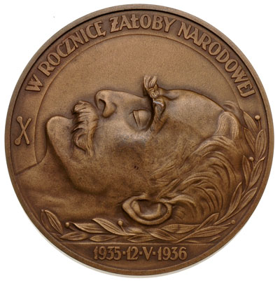 pierwsza rocznica śmierci Józefa Piłsudskiego 19