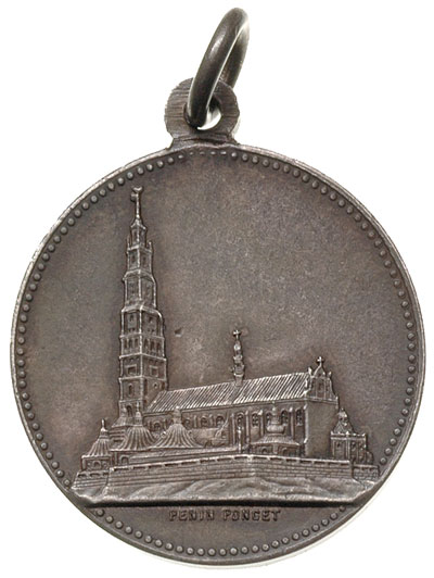 medalik z uszkiem, Matka Boska Częstochowska syg