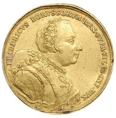 Fryderyk II Wielki -medal Hołd Śląska 1741 r., A