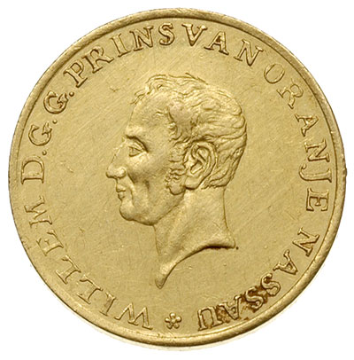 Wilhelm Orański -medal wybity w 1814 r. z okazji