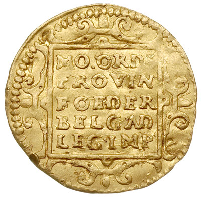 dukat 1609, złoto 3.41 g, Fb. 237, Delm. 649, Verk. 2.2, Purmer Ge46