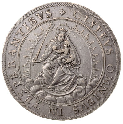 talar 1625, Monachium, srebro 28.87 g, Dav. 6069
