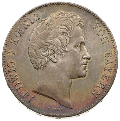 dwutalar = 3 1/2 guldena 1847, srebro 37.02 g, J
