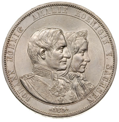dwutalar = 3 1/2 guldena 1872 / B, Drezno, J. 13