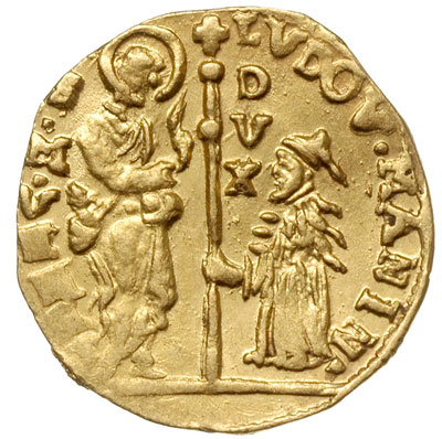 cekin, bez daty, złoto 3.46 g, Fr. 1445, Gamberi