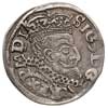 trojak 1598, Lublin, Iger L.98.1.a (R2), rzadszy typ monety