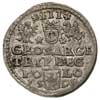 trojak koronny anomalny, 1598, srebro dość wysok