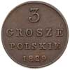 3 grosze 1829, Warszawa, Iger KK.29.1.a (R), Plage 170, ładne