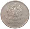 5 złotych 1930, Warszawa, Sztandar, Parchimowicz 115b, moneta wybita głębokim stemplem w pudełku P..