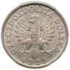 1 złoty 1925, Londyn, Parchimowicz 107b, moneta w pudełku PCGS z certyfikatem MS 64, bardzo ładne