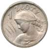 1 złoty 1925, Londyn, Parchimowicz 107b, moneta 