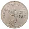 5 złotych 1928, Bruksela, Nike, na rewersie z prawej strony wklęsły napis ESSAI, poniżej cyfra 30,..