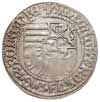 grosz bez daty (1470-1471), Wrocław, Aw: Tarcza herbowa i napis MAThIAS PRIMVS D G R BOhEMIE, Rw: ..