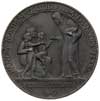 Polonia Devastata -medal autorstwa Jana Wysockiego 1915 r., Aw: Popiersia biskupa Adama Sapiehy, H..