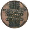 Setna Rocznica Powstania Listopadowego -medal projektu St. Repety 1930 r, Aw: W ośmiokącie poziomy..