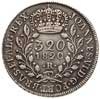 320 reis 1820 / R, Rio de Janeiro, srebro 8.98 g, patyna