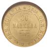 20 marek 1879 / S, Fr. 1, moneta w pudełku NGC z certyfikatem MS 63