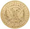 100 franków 1984, 50. rocznica śmierci Marii Curie (Skłodowskiej), złoto 17.03 g, Fr. 599, Gadoury..