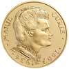 100 franków 1984, 50. rocznica śmierci Marii Curie (Skłodowskiej), złoto 17.03 g, Fr. 599, Gadoury..