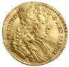 dukat 1724, Sztokholm, złoto 3.43 g, Ahl. 7 (R), Hadanger 349, Fb. 57, egzemplarz ze 125. aukcji F..