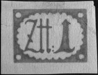 papier do druku banknotów 1 złotowych 13.08.1794