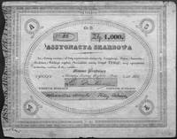 asygnata skarbowa na 1.000 złotych 2.07.1831, nr 86, podpisy: Dembows-ki, Ostrowski i Owocki, Mocz..
