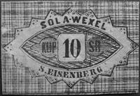bon wartości 20 groszy 1863 wydany przez Główny 