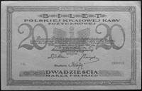 zestaw 2 banknotów 20 marek polskich 17.05.1919 