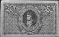 zestaw 2 banknotów 20 marek polskich 17.05.1919 a/ IG 294416, bl K486, 677,Kow.72, Pick 21