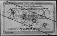 20 marek polskich 17.05.1919 nr A 000000, z czer